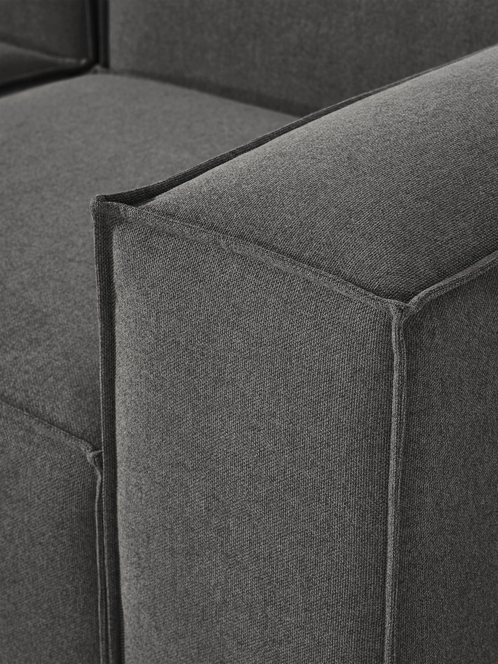 Canapé 4 places avec pouf VIYA