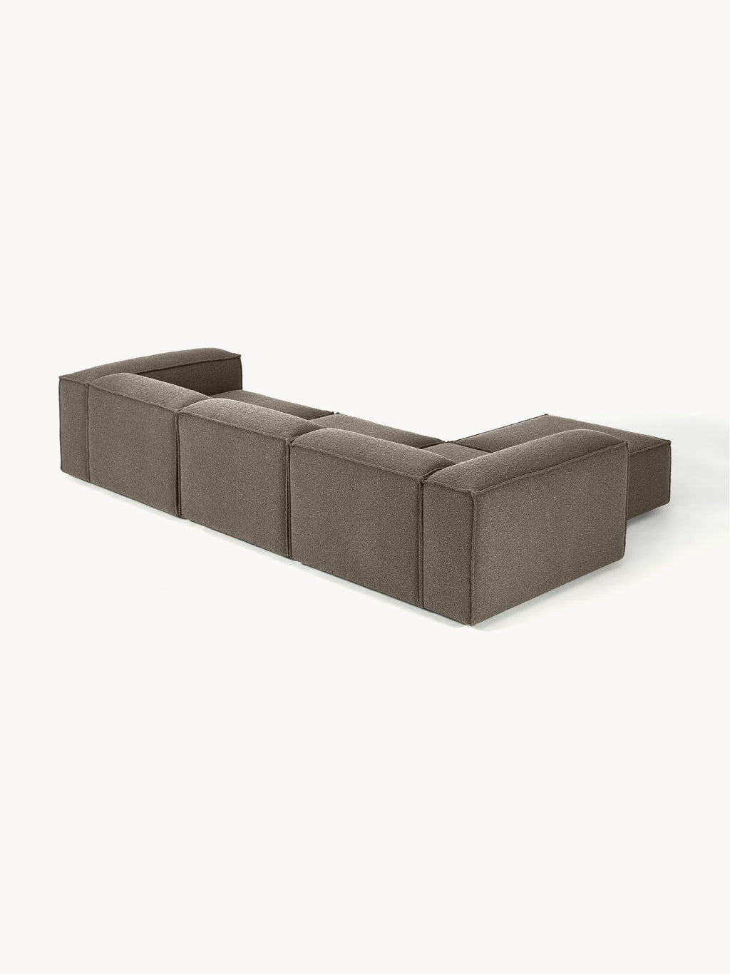 Canapé Teddy 4 places avec pouf VIYA