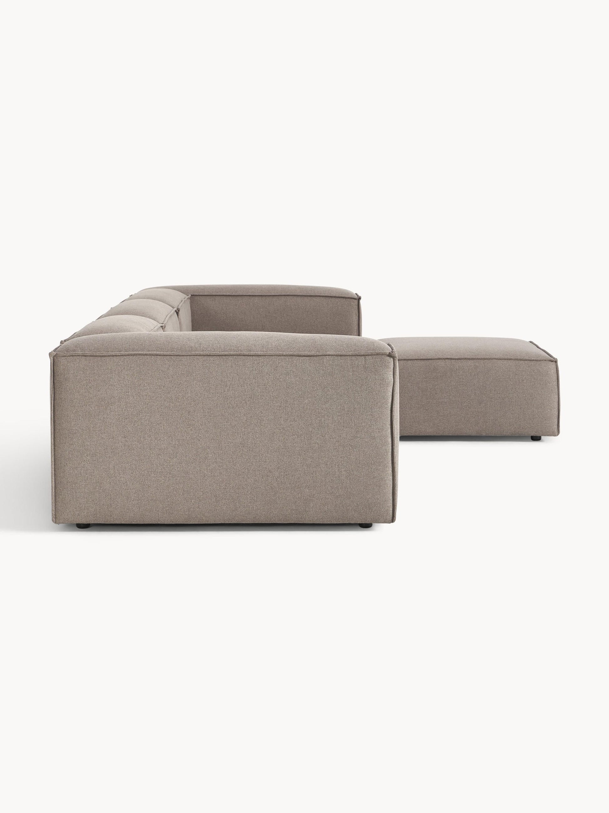 Canapé 4 places avec pouf VIYA