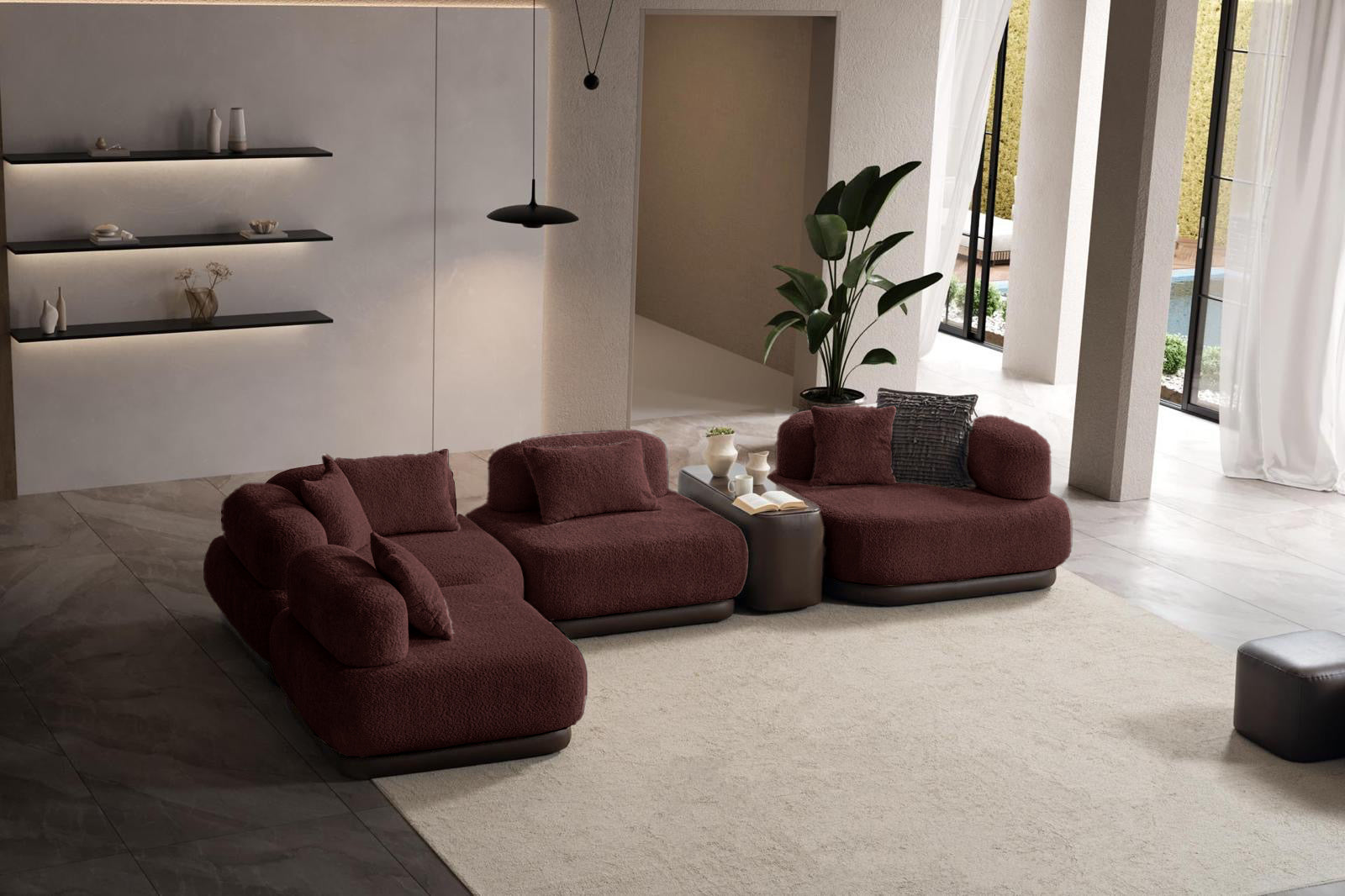 Canapé 5 places HELA