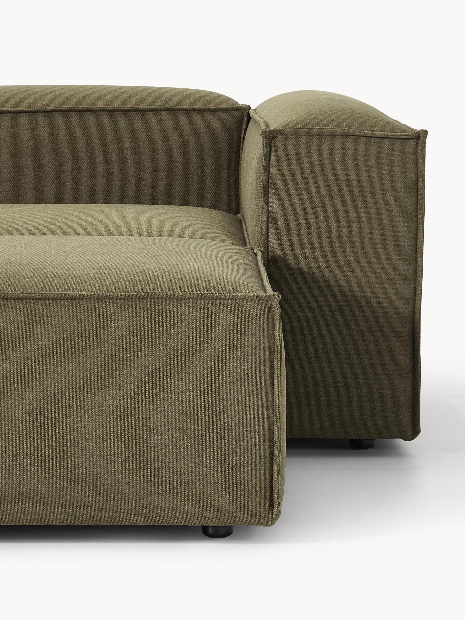 Canapé 4 places avec pouf VIYA
